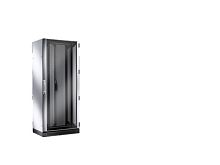 TS IT Шкаф 800x2300x800 47U с обзорной и стальной дверью 19` монтажные рамы предсобранный | код 5512151 | Rittal